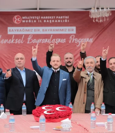 MHP Muğla'dan görkemli bayramlaşma