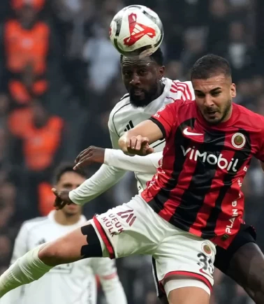 Gençlerbirliği-Beşiktaş maçının ilk 11'leri belli oldu