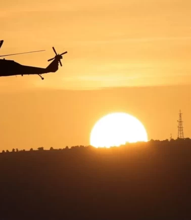 Askeri helikopter düştü: 2 asker hayatını kaybetti!