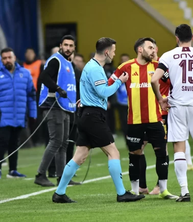 Kayserispor’dan Trabzonspor maçı sonrası hakem tepkisi