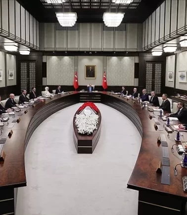 Cumhurbaşkanı Erdoğan başkanlığında kabine toplantısı başladı