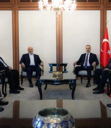 Bakan Fidan, Hamas heyeti ile görüştü