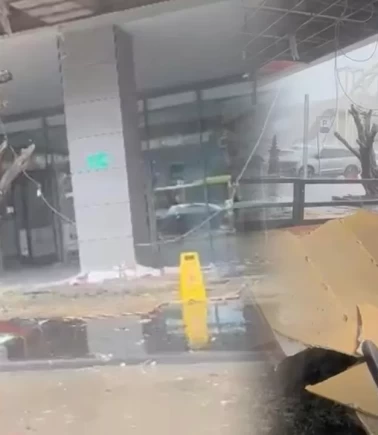 Batman’ı sel vurdu!