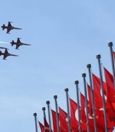 Türk Yıldızları’ndan 111. Yıl selamı