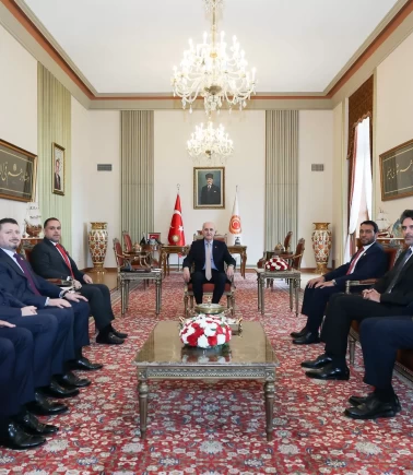 TBMM Başkanı Kurtulmuş, Körfez Ülkeleri ve Ürdün Büyükelçilerini kabul etti