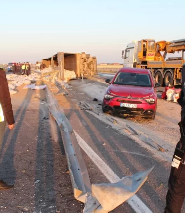 Otomobiline başka araç çarptı: 1 kişi hayatını kaybetti