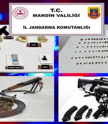 Mardin'de kaçakçılık operasyonu!