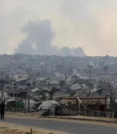 İsrail İHA’sı Han Yunus’u vurdu