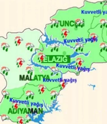 Meteorolojiden 4 ile kuvvetli yağış uyarısı!