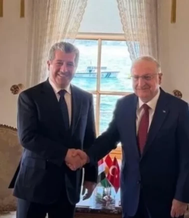 Bakan Güler ve Mesrur Barzani bir araya geldi