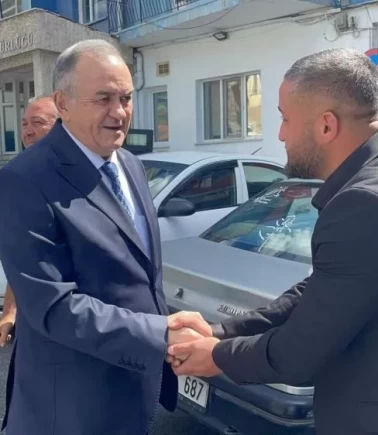 MHP Grup Başkanvekili Akçay, Demirci'de temaslarda bulundu