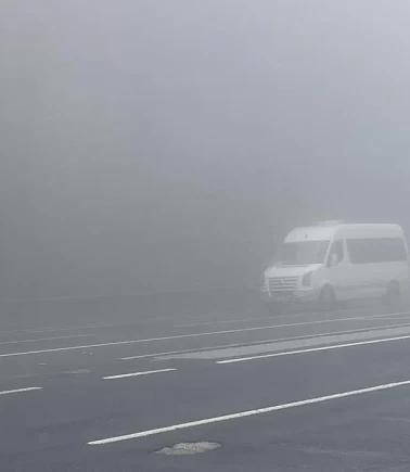 Bolu Dağı’nda yoğun sis