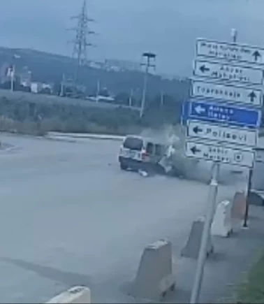 Osmaniye’de kavşakta dehşet