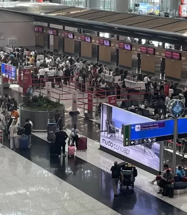 İstanbul Havalimanı’nda bayram yoğunluğu!