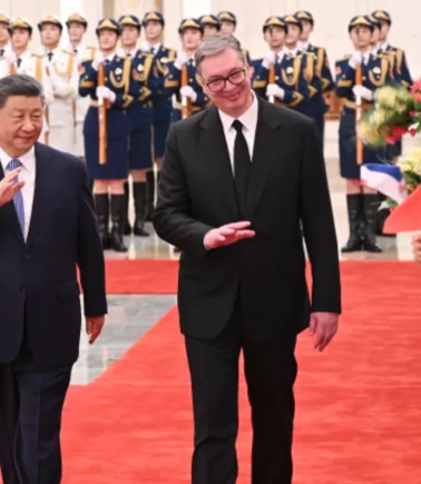 Şi Cinping, Sırbistan Cumhurbaşkanı Vucic’i Pekin’de ağırladı