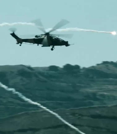 ATAK helikopterleri hedefleri vurdu