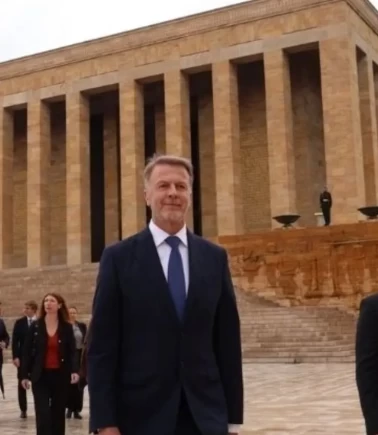 AB Aivo Orav’dan Anıtkabir’e ziyaret