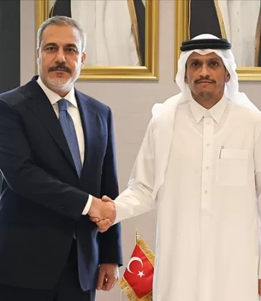 Bakan Fidan ile Katar Başbakanı Al Sani arasında kritik görüşme