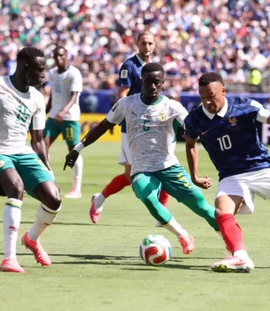 Fransa-Senegal maçında harika goller! Mbappe yıldızlaştı