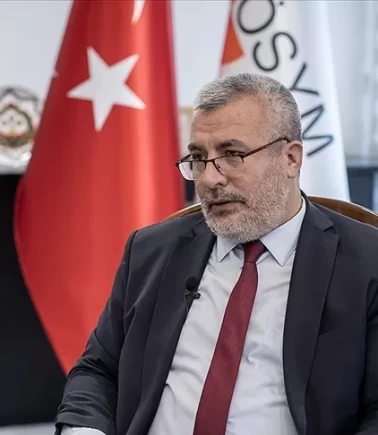 ÖSYM Başkanı Ersoy'dan YKS’ye giren adaylar için tebrik mesajı