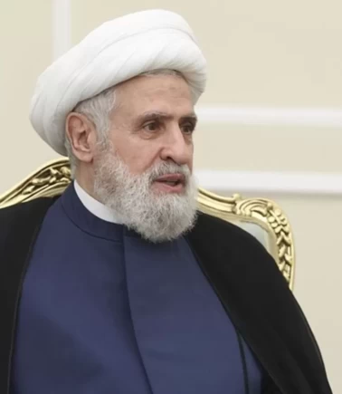 Hizbullah lideri Kasım'dan ABD ve İsrail’e rest: 'Anlaşma geçersiz ve hükümsüz'