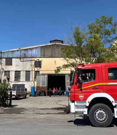 Fabrikada korkutan patlama
