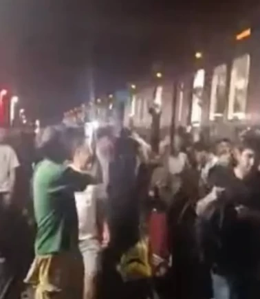 Gaziosmanpaşa'da tramvay hattında korku dolu anlar