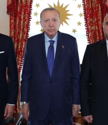 Cumhurbaşkanı Erdoğan, Kerkük Valisi Ağa'yı kabul etti