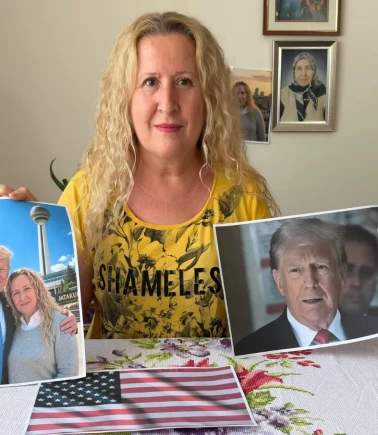 Nejla Özmen'den Trump'a çağrı: 'Babama yaprak sarması hazırladım'