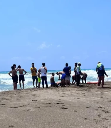 Babalar Günü'nde kahreden olay! Oğlunu kurtarmak isterken akıntıya kapıldı