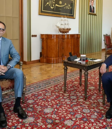 TBMM Başkanı Kurtulmuş, TÜRKPA Genel Sekreteri'ni kabul etti