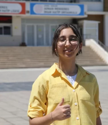 LGS'de 500 tam puan aldı!