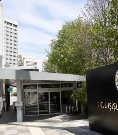 Dışişleri Bakanlığı'ndan  taziye ve yardım açıklaması