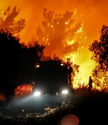 Çanakkale'de orman yangını riski nedeniyle önlemler alındı