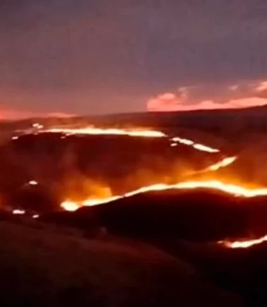 Çankırı'da yangın paniği: İtfaiye ekipleri ve vatandaşlar seferber oldu
