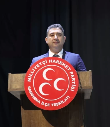 MHP Bandırma'da bayrak değişimi