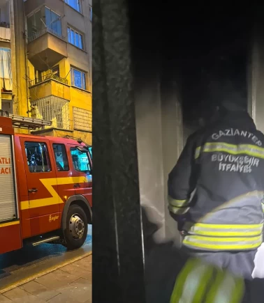 91 yaşındaki yatalak hasta yangında can verdi