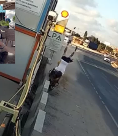 Satın aldığı motorla 2 saat sonra kaza yaptı