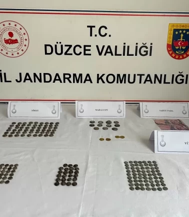 Roma ve Bizans dönemine ait sikkeler bulundu