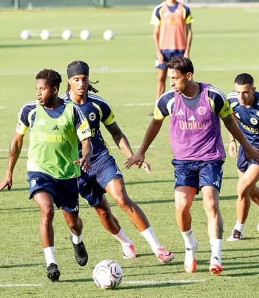 Fenerbahçe, Sturm Graz hazırlıklarını sürdürdü