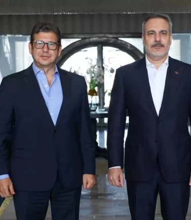 Bakan Fidan, Mısır İstihbarat Başkanı Hasan Reşad ile buluştu