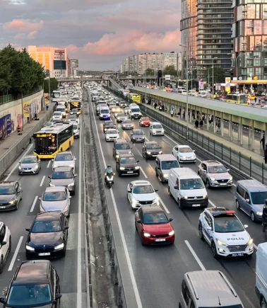 Yoğunluk akşam saatlerinde yüzde 69'a tırmandı