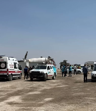 Gaziantep’te tünel inşaatındaki iş kazasında 1 işçi yaralandı