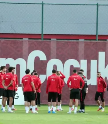 A Milli Futbol Takımı, İtalya maçı hazırlıklarına başladı!