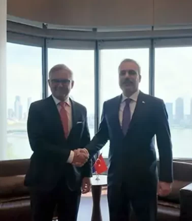 Bakan Fidan, AB Komisyonu Üyesi Magnus Brunner ile görüştü