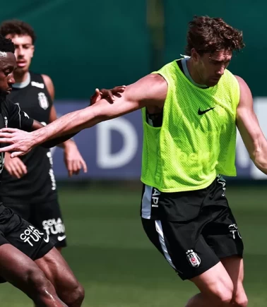Beşiktaş, Marsilya maçı hazırlıklarına başladı