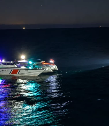 Tekirdağ açıklarında motoryatta yangın paniği