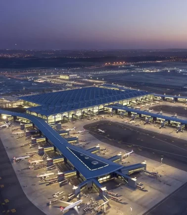 İstanbul Havalimanı’nda uçağının lastiği patladı!