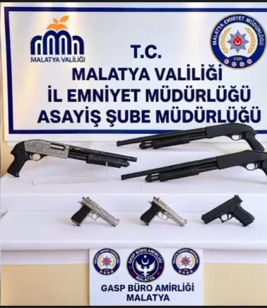 Malatya’da iş yeri kurşunlama operasyonu: 5 şüpheli tutuklandı