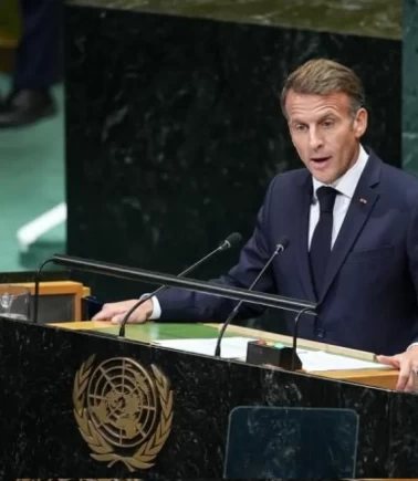 Macron BM kürsüsünden dünyaya seslendi